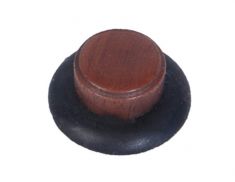 Repro of Zenith 835 Wood Knob (plastic): click to enlarge